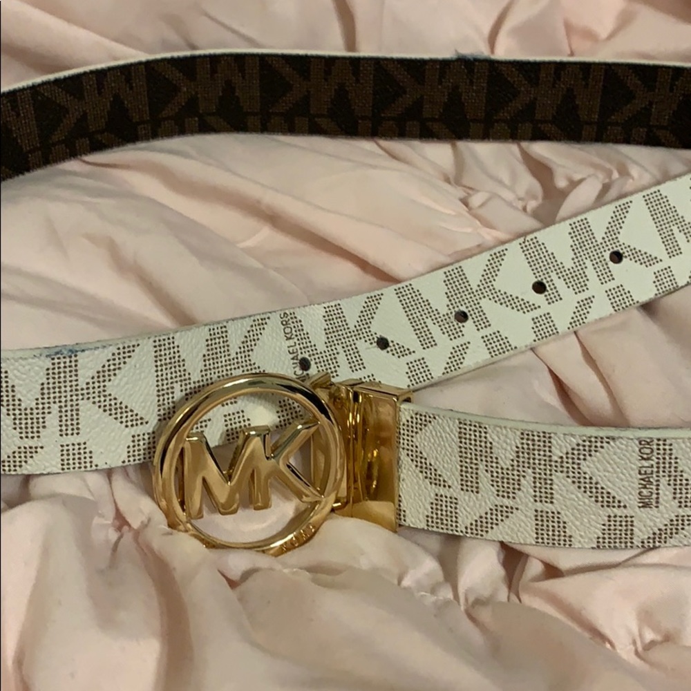 Michael Kors Reversible Logo Belt